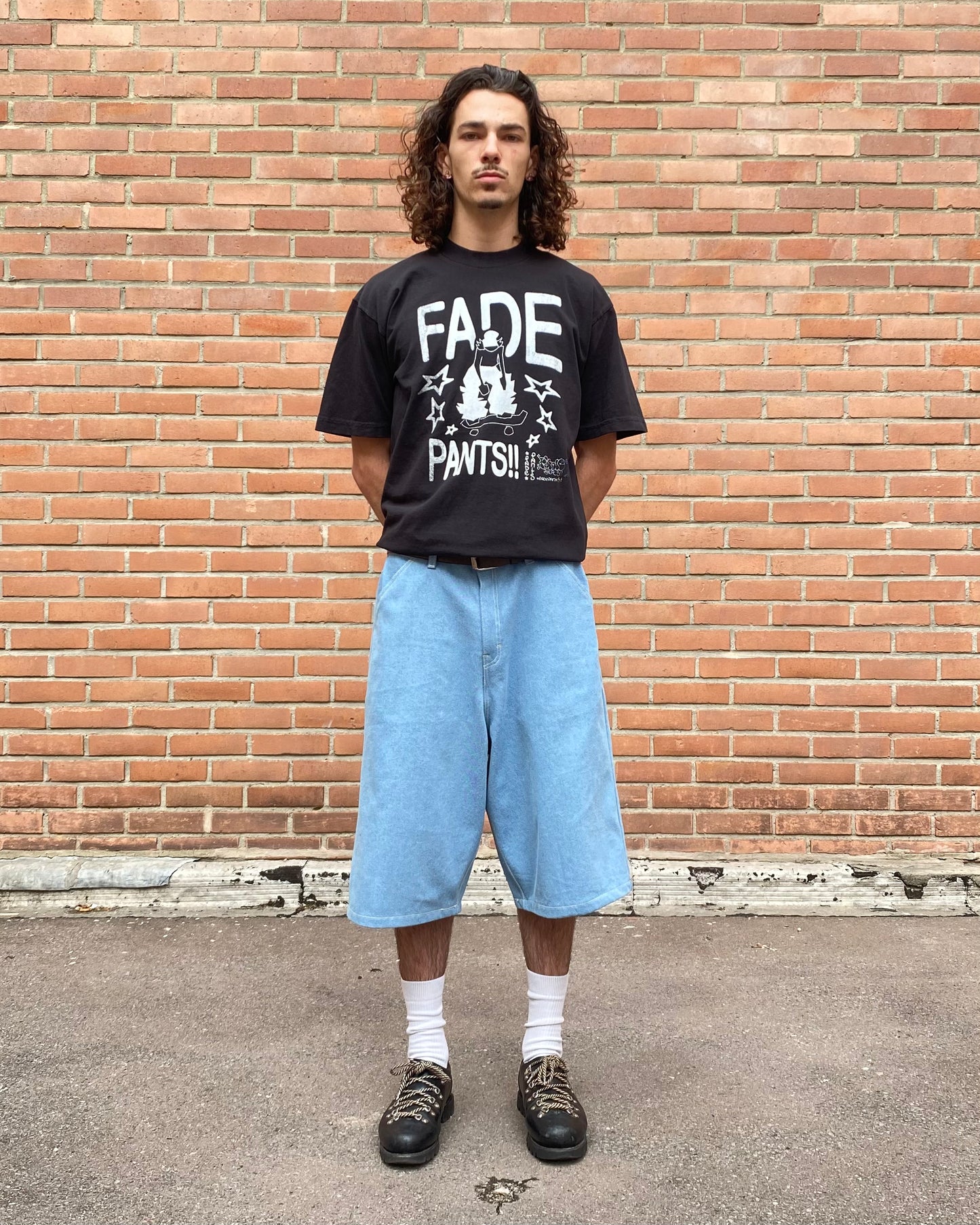 Light Blue Jorts