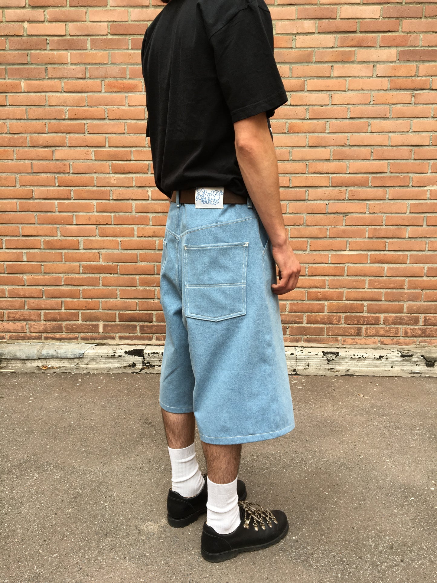 Light Blue Jorts