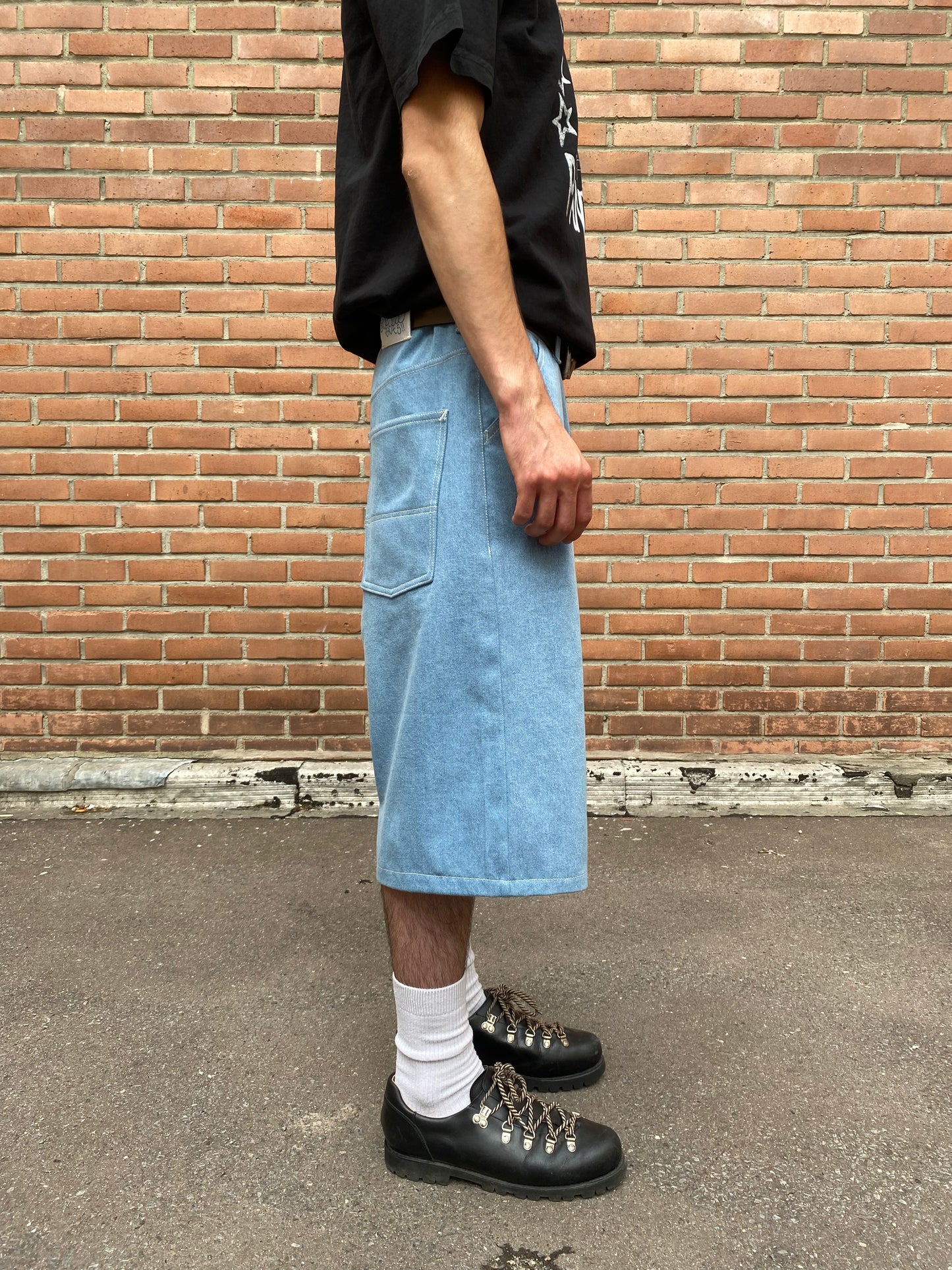 Light Blue Jorts