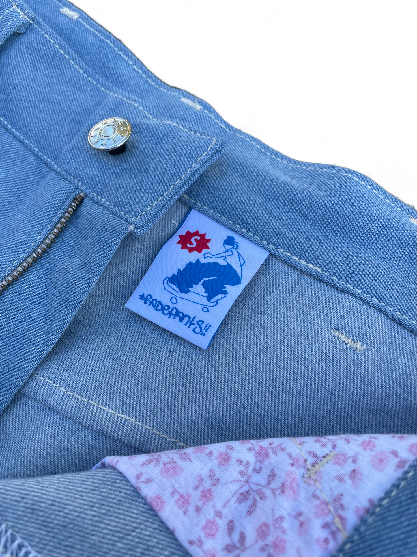 Light Blue Jorts