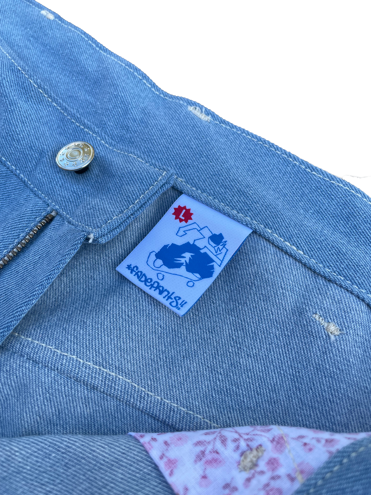 Light Blue Jorts