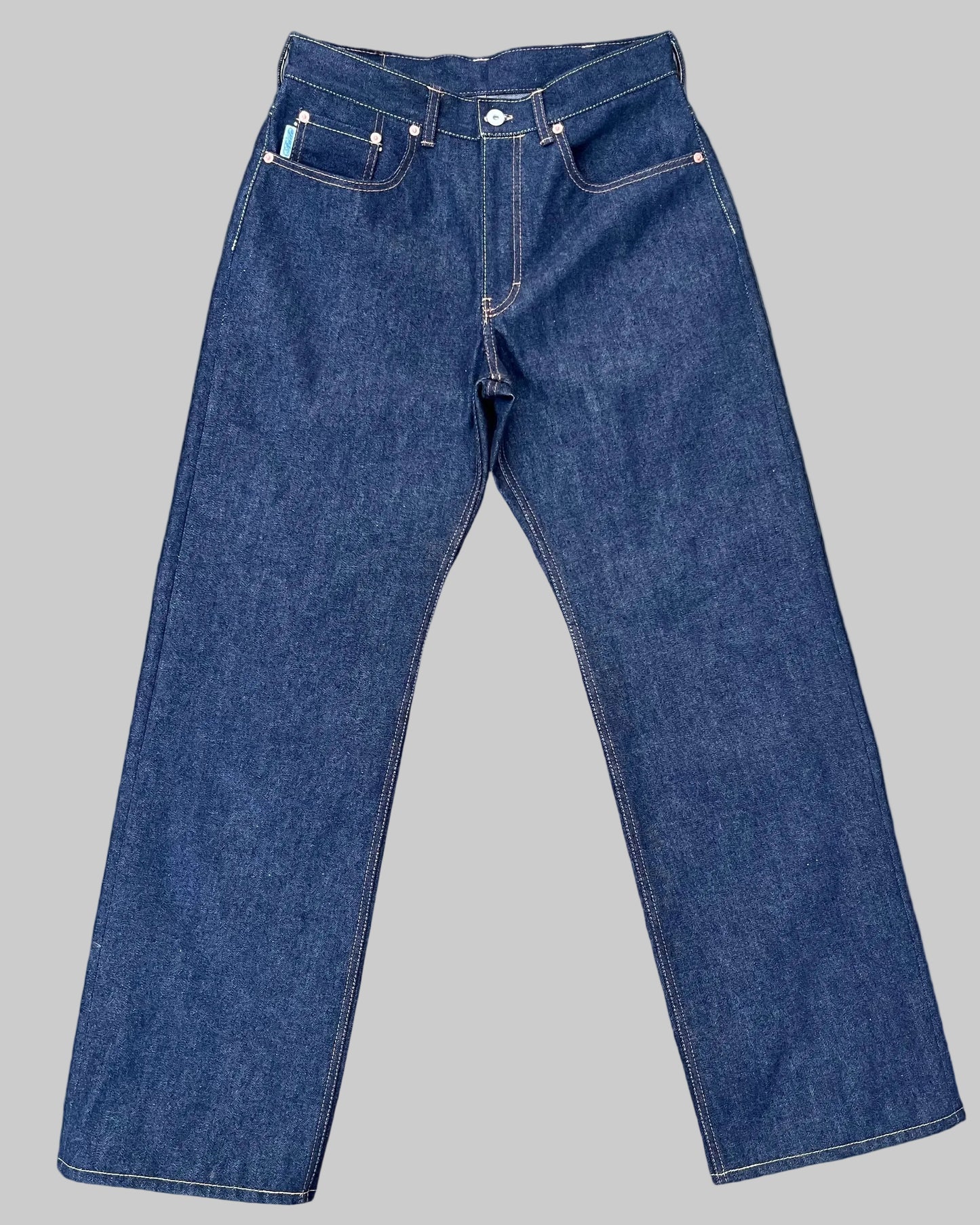 Straight Leg Jeans - Indigo Japanese Selvedge Denim