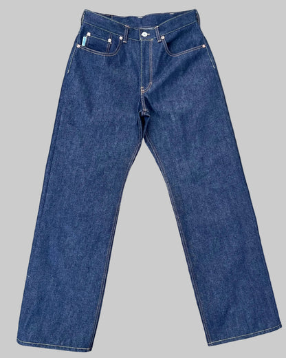 Straight Leg Jeans - Indigo Japanese Selvedge Denim