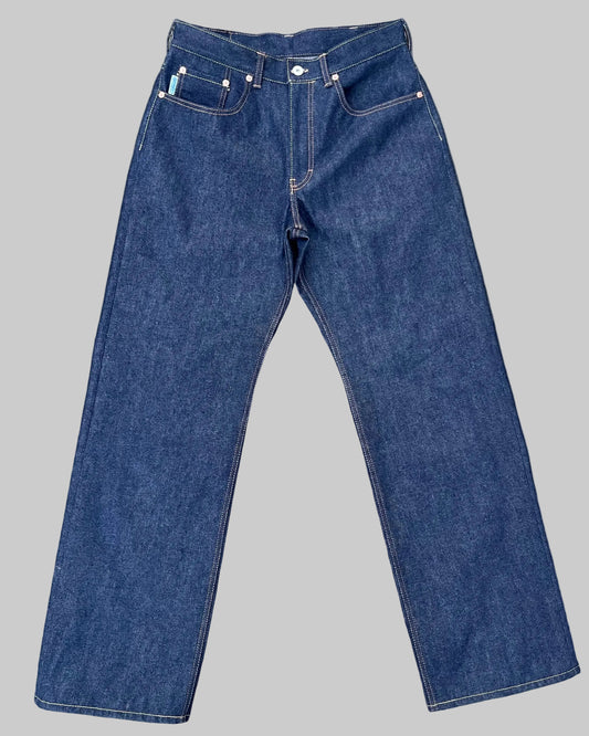 Straight Leg Jeans - Indigo Japanese Selvedge Denim
