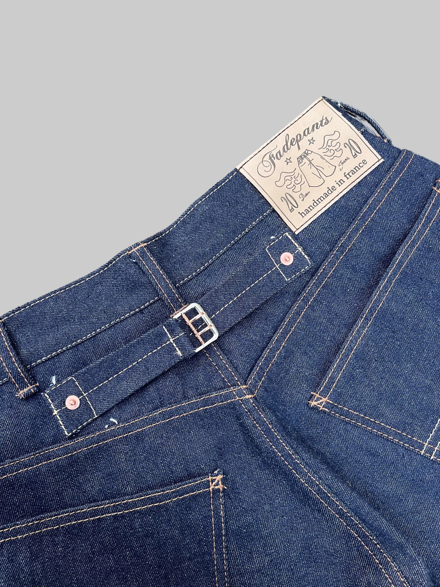 Straight Leg Jeans - Indigo Japanese Selvedge Denim