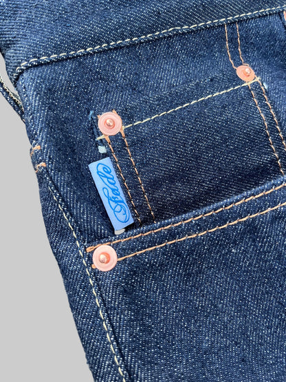 Straight Leg Jeans - Indigo Japanese Selvedge Denim