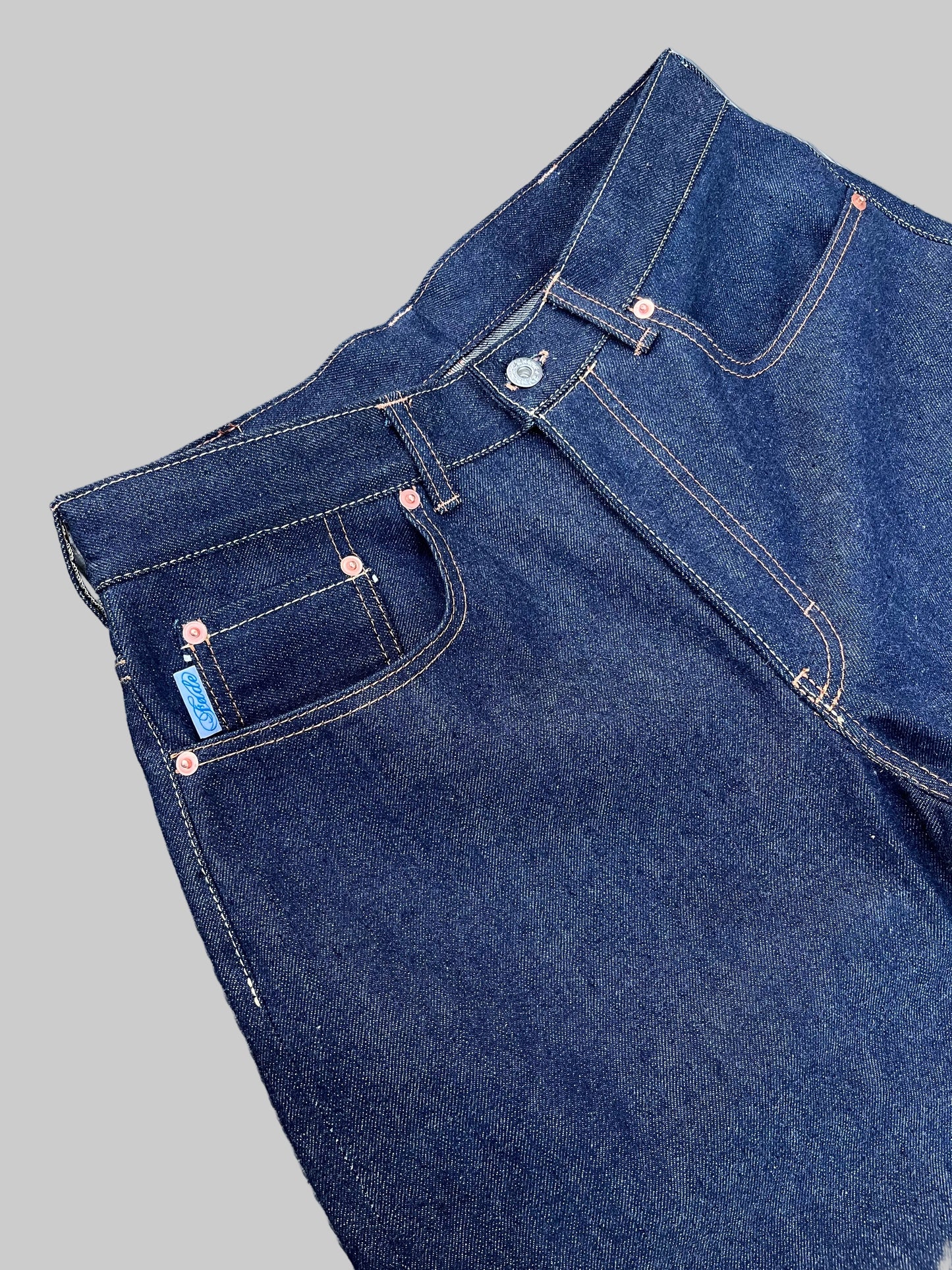 Straight Leg Jeans - Indigo Japanese Selvedge Denim