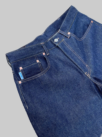 Straight Leg Jeans - Indigo Japanese Selvedge Denim