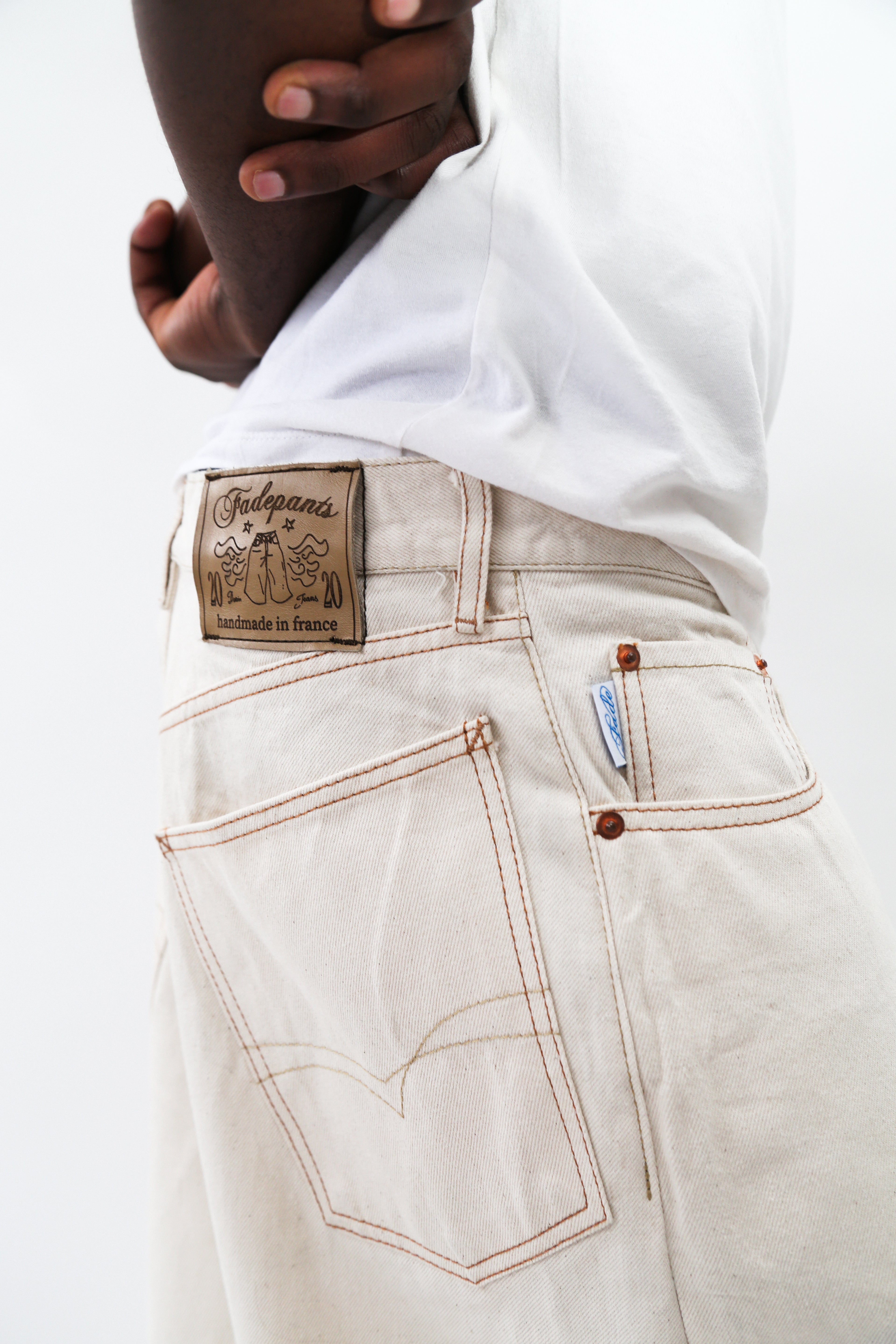 Super Baggy Jeans - Natural – fadepants