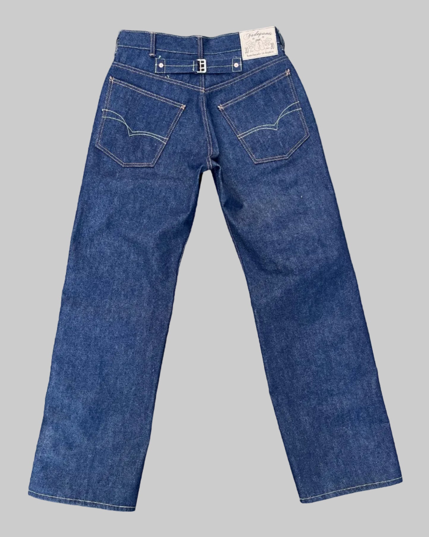 Straight Leg Jeans - Indigo Japanese Selvedge Denim